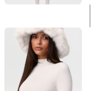 Elegant White Fur Hat